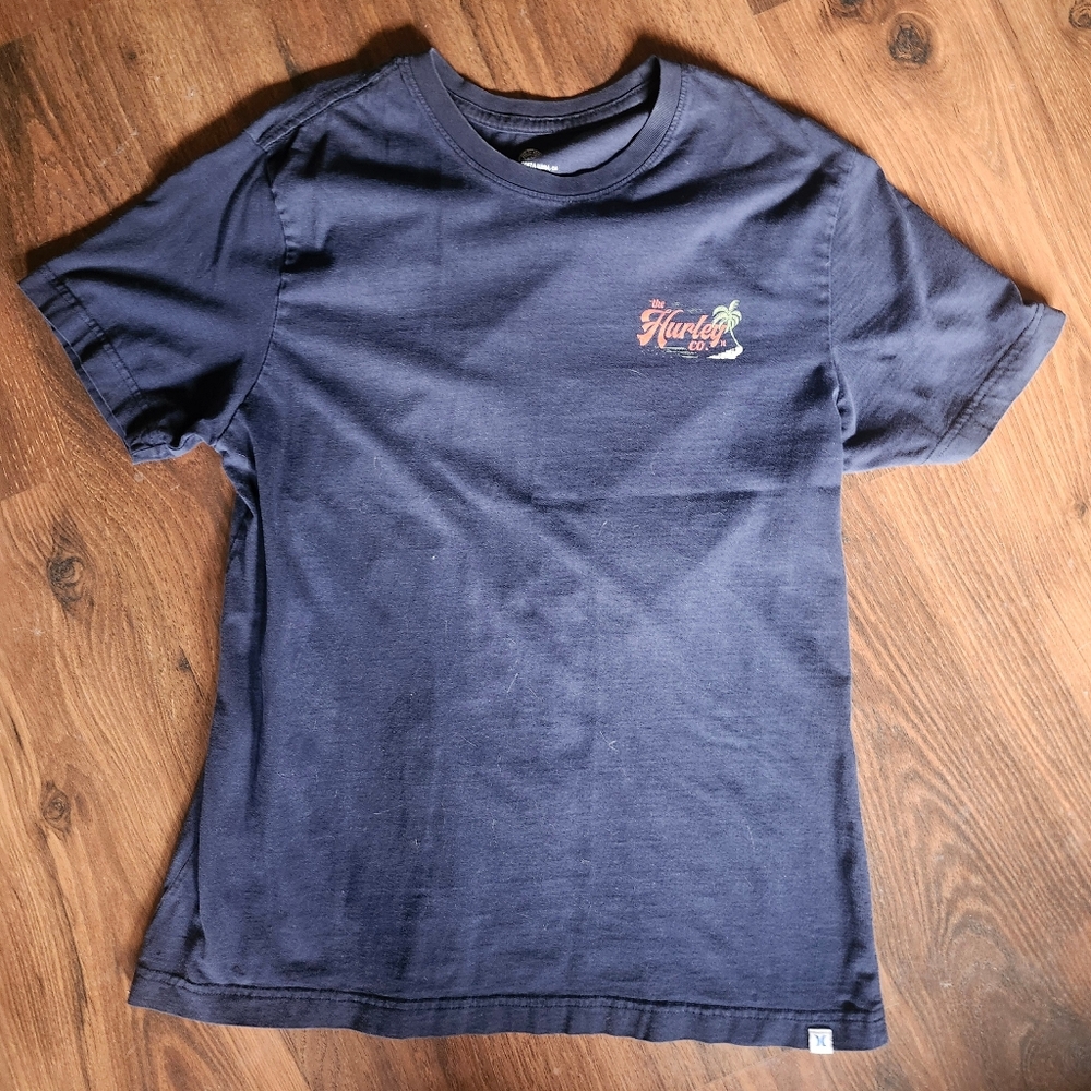 Hurley Pre-loved Casual Navy Tee